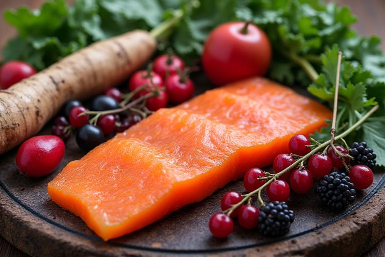 Antiinflammatoriske healende matvarer med nordiske ingredienser