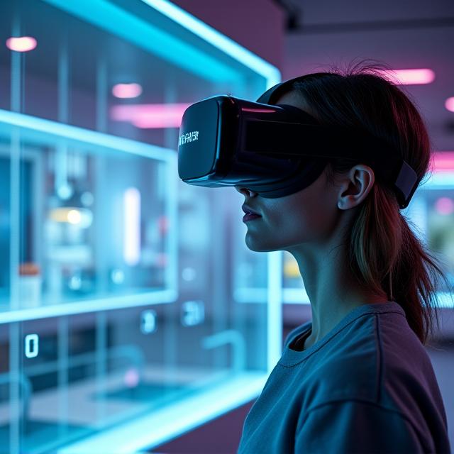 Virtual reality kokkeopplæring med 3D kjøkkensimulering